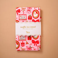 Mistletoe Magic Tea Towel