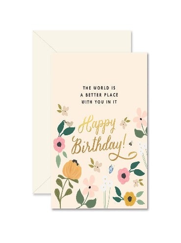 World Birthday Card