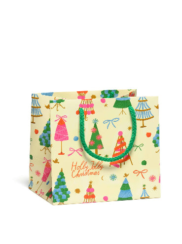 Holly Jolly Trees gift bag