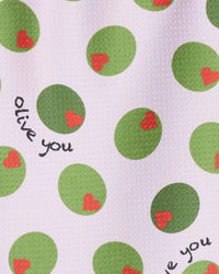 Olive You Bar Towel