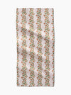 Floral Fall Stripe Bar Towel