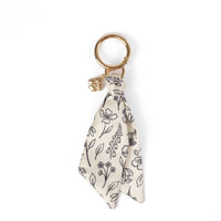 Floral Satin Keychain
