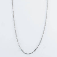 Waterproof Twisted Chain Necklace