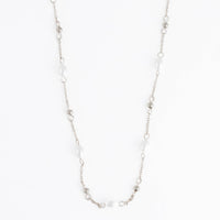 Waterproof Necklace 18" Pearl & Bead Station Narelle
