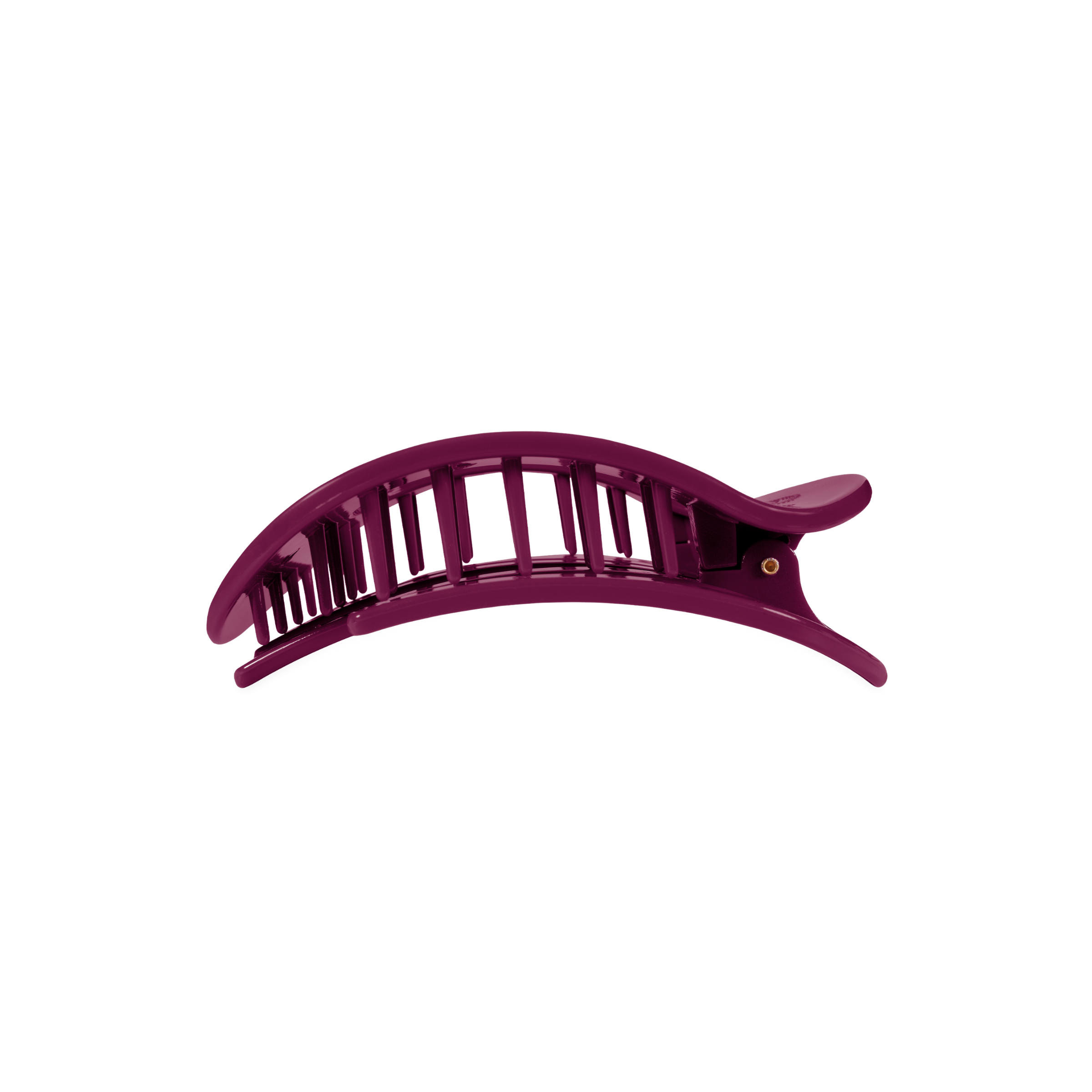 Mulberry Medium Flat Round Hair Clip