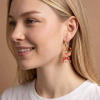 Cranberry Cosmo Earrings