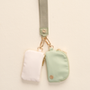 Dynamic Duo Pouch Wristlet-Sage