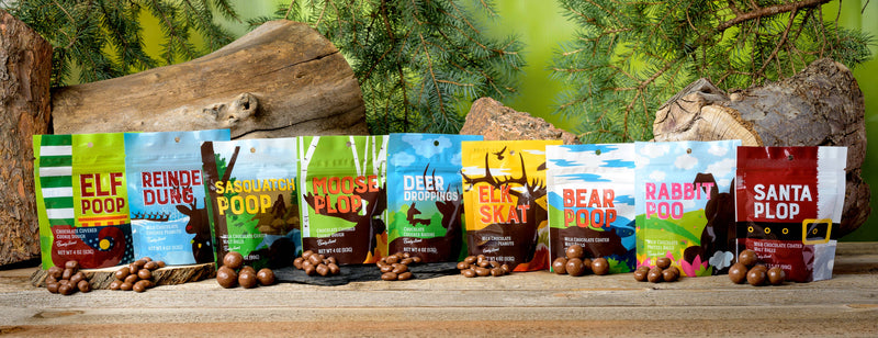 Reindeer Dung chocolate peanuts