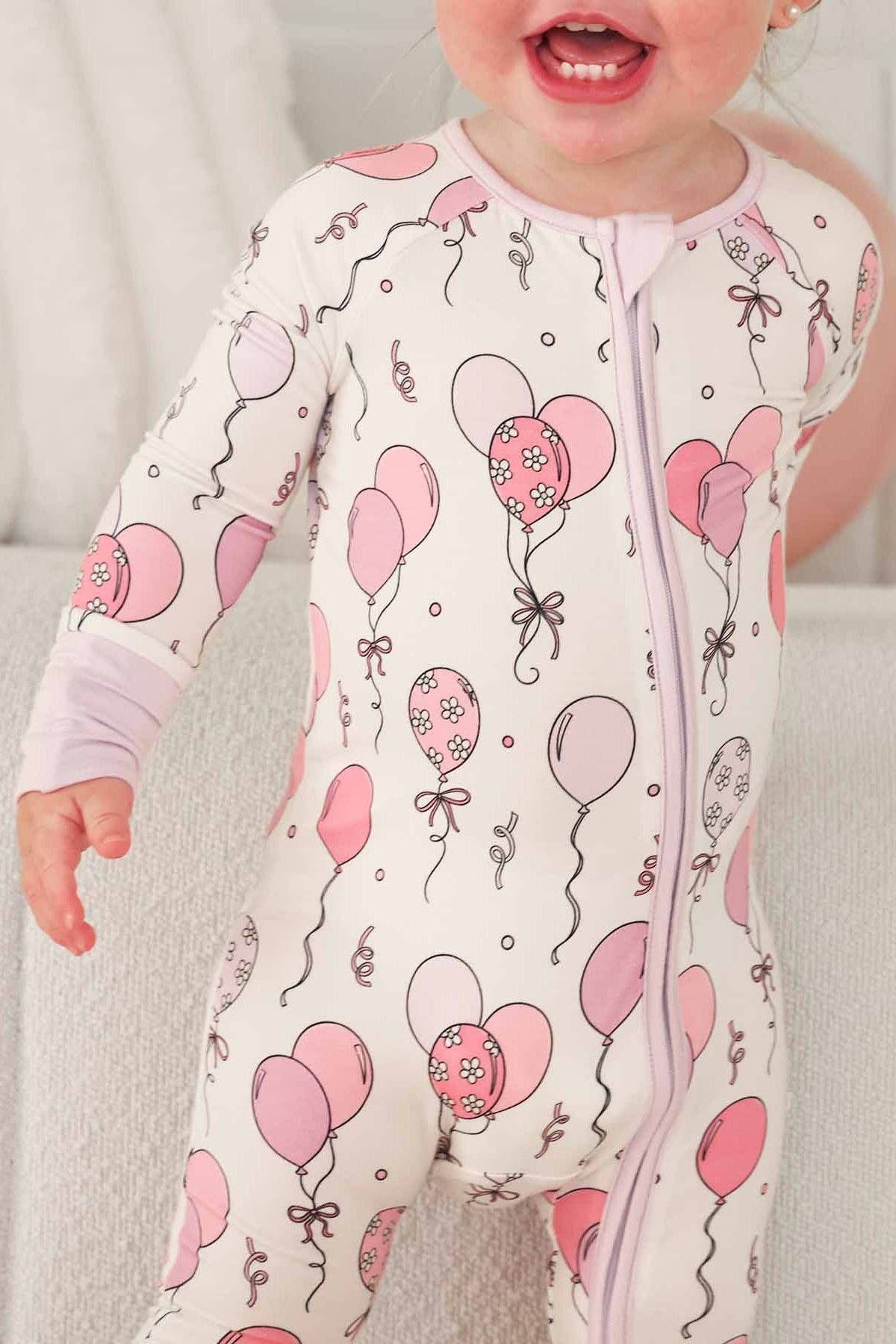 Pink Party Time Romper