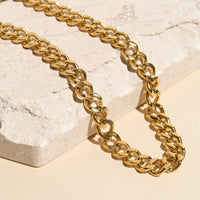 Waterproof 16" Chunky Chain Necklace