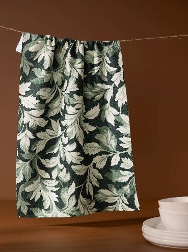 Classic Foliage Tea Towel