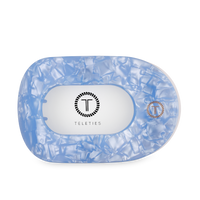 Flat Round Hair Clip | Large | Blue Lagoon