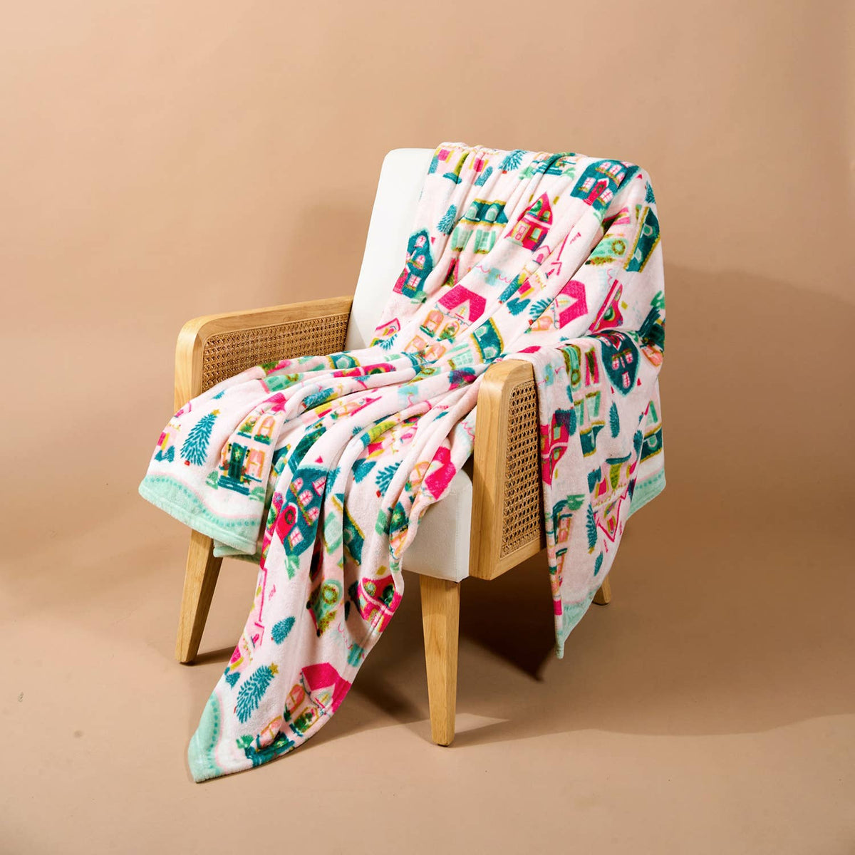 Sugarplum Lane Plush Blanket
