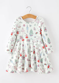 Christmas Ballet-Inspired Dress