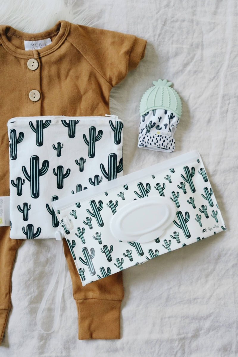Bow Teething Mitt