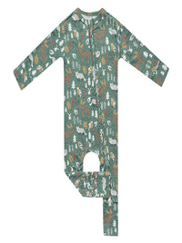 Convertible Zip-Up Footie Pajama - Atwood