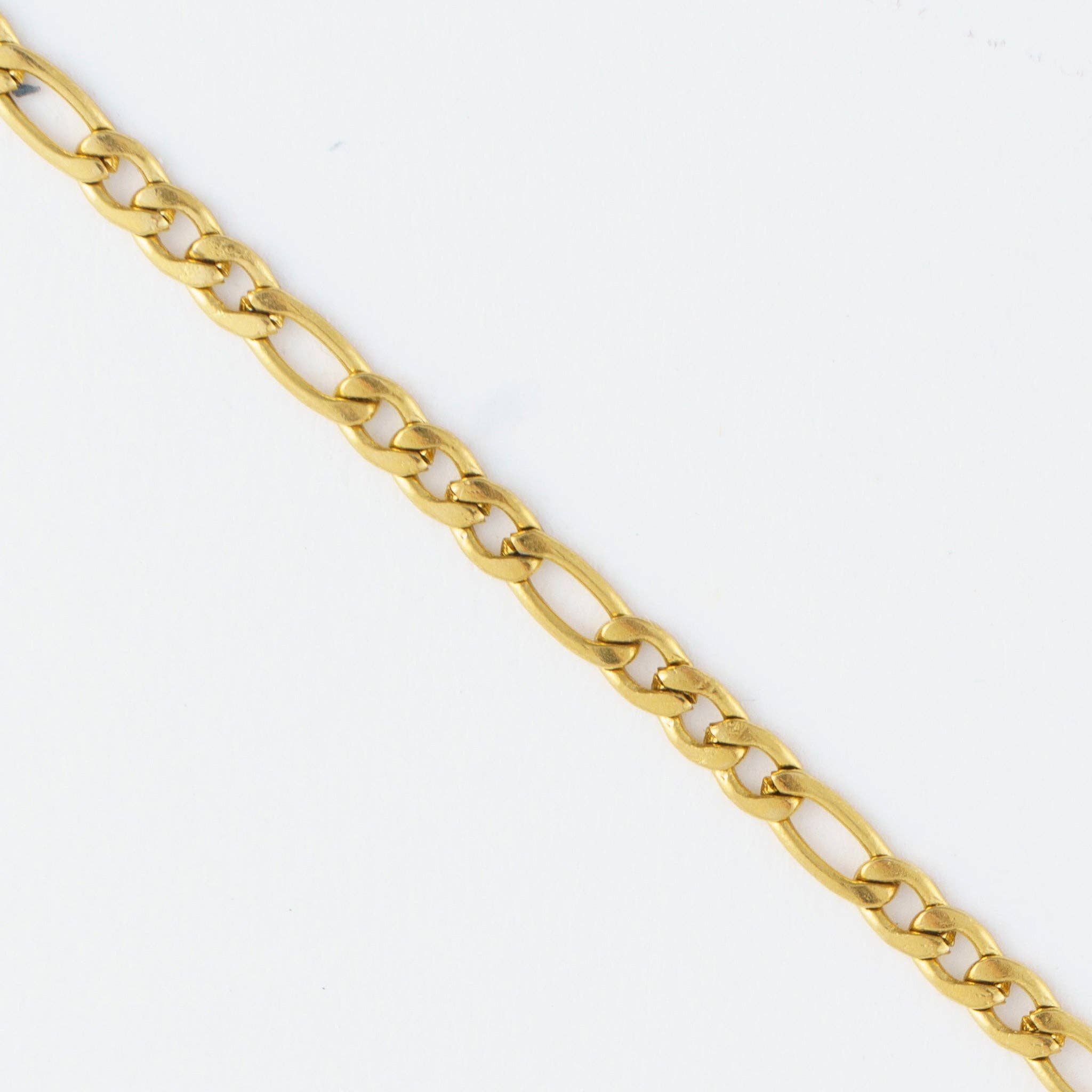 Waterproof 16" Figaro Chain Necklace