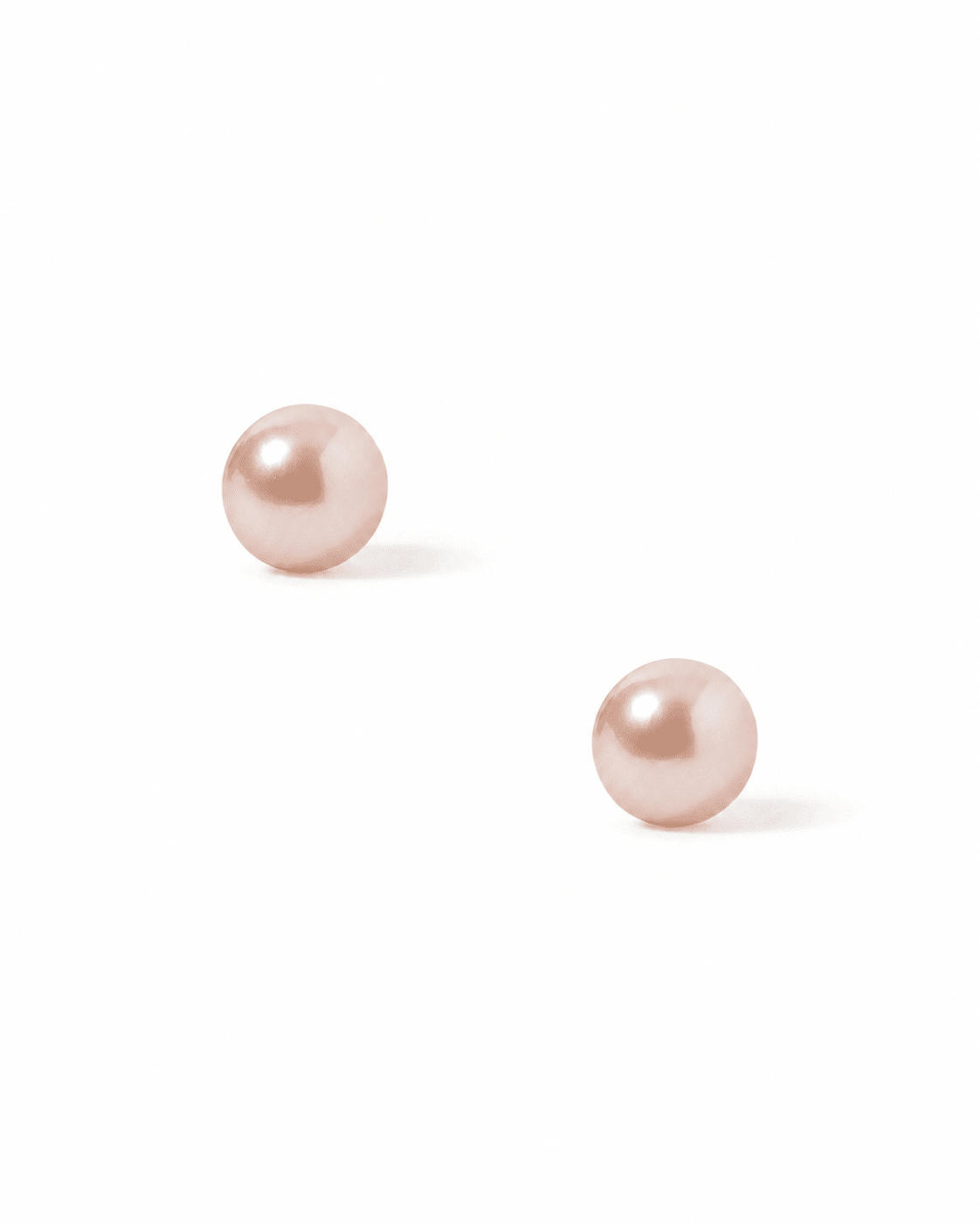 Payton Pearl Pink Studs - 3mm
