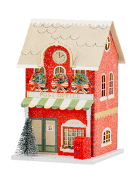 Post Office Lighted Village