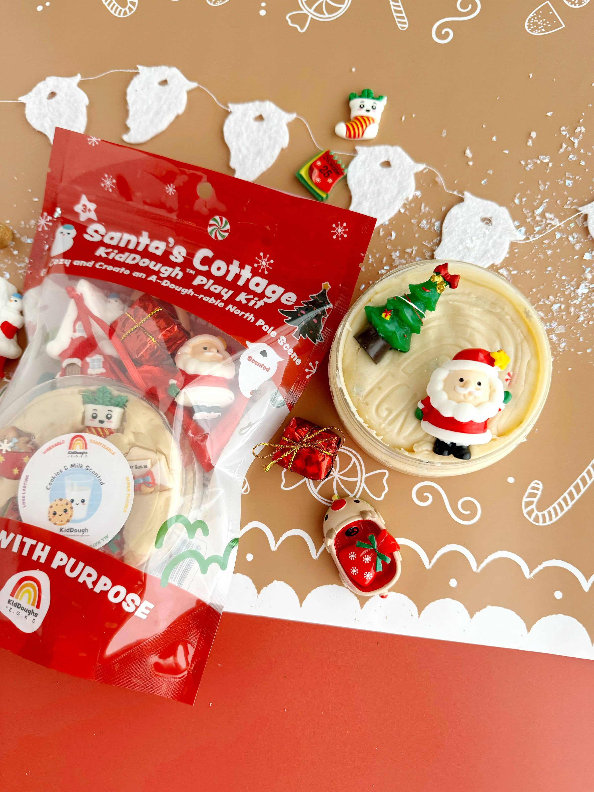 Santa's Cottage Dough Play Kit