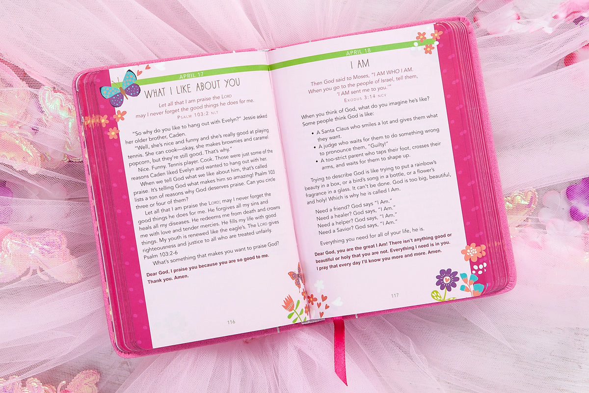 Devotion Rose Pink Girls Devotional – Rhinestones and Roses