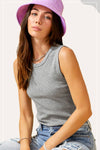 Hollis Ribbed Crew Top