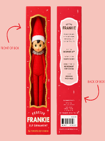 Elf Ornament | Frankie