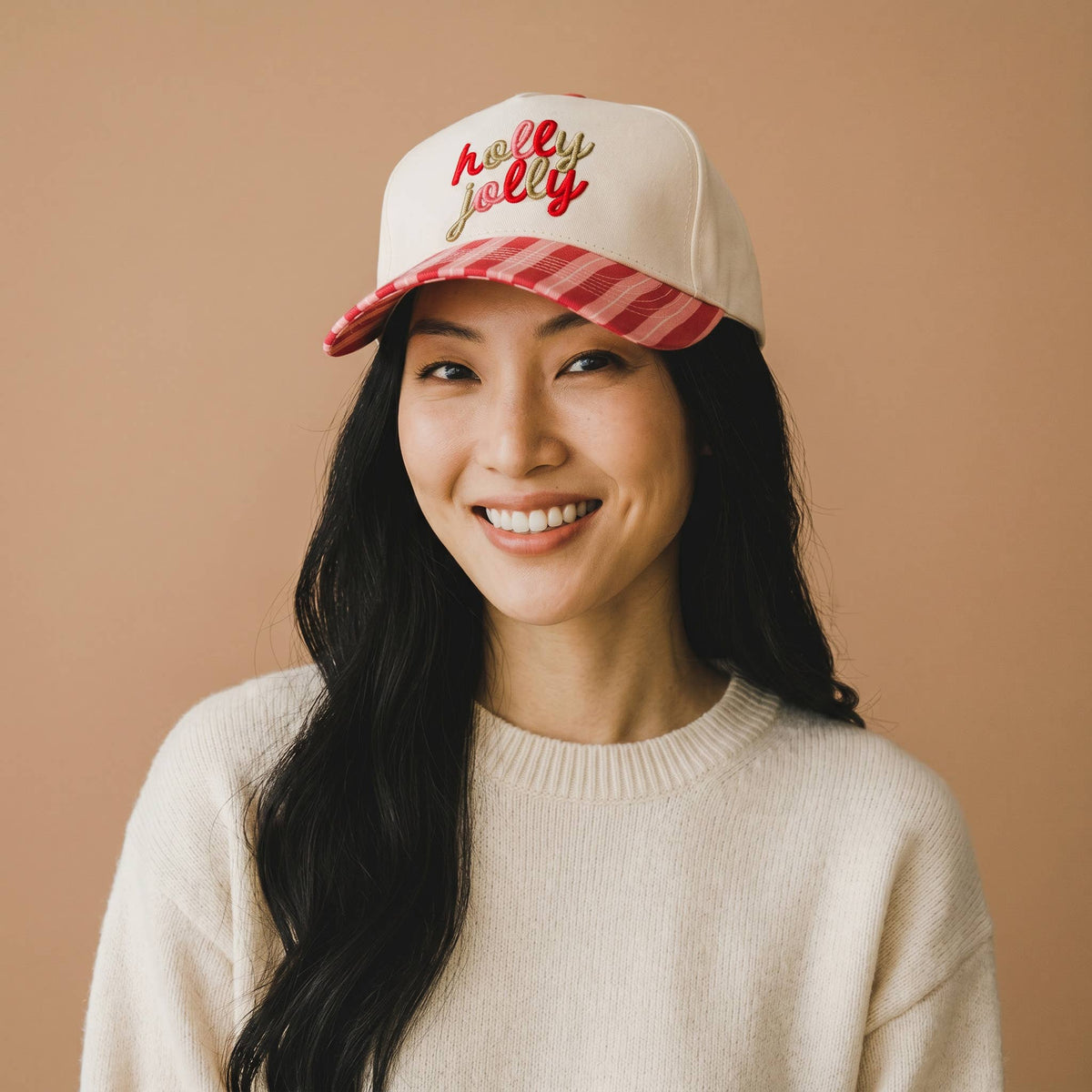 Holly Jolly Canvas Hat