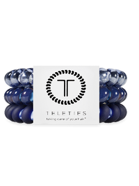 Spiral Hair Coils | Large | Nightfall Navy Hair Ties