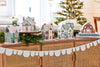Reindeer Lighted Village Barn