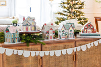 Reindeer Lighted Village Barn