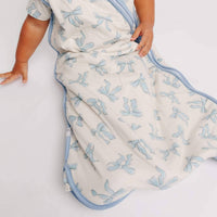Blue Bows Sleep Bag