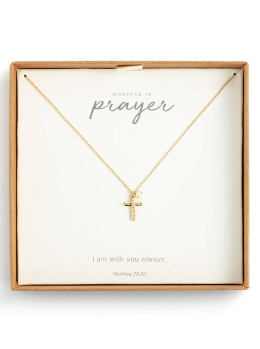 Gold Dainty Cross Necklace