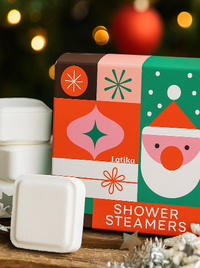 Santa Shower Steamer Set