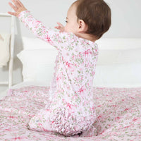 Bows in Bloom Ruffle Footie
