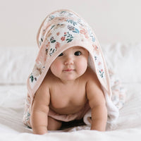 Premium Baby Knit Hooded Towel - Autumn