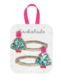Christmas Tree Glitter Clips