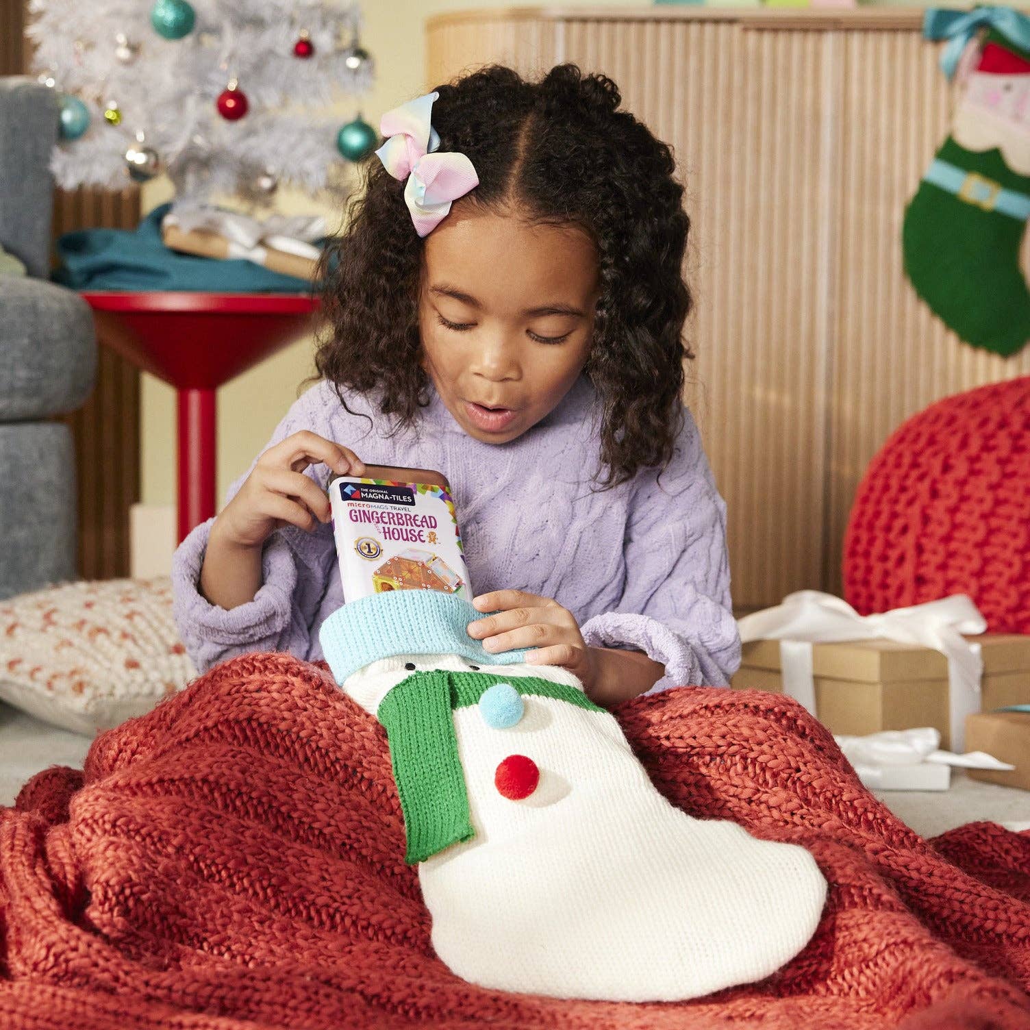 MicroMAGS Gingerbread House Travel Set