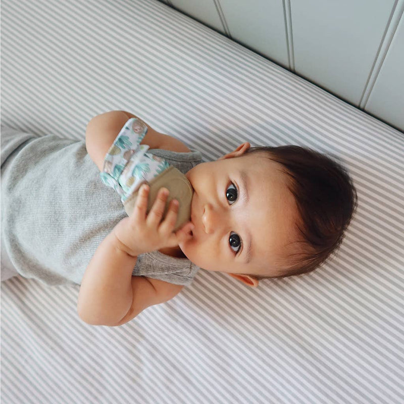 Bow Teething Mitt