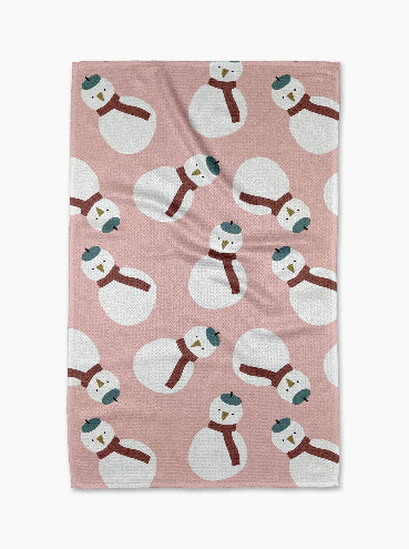 Snowman Tea Towel