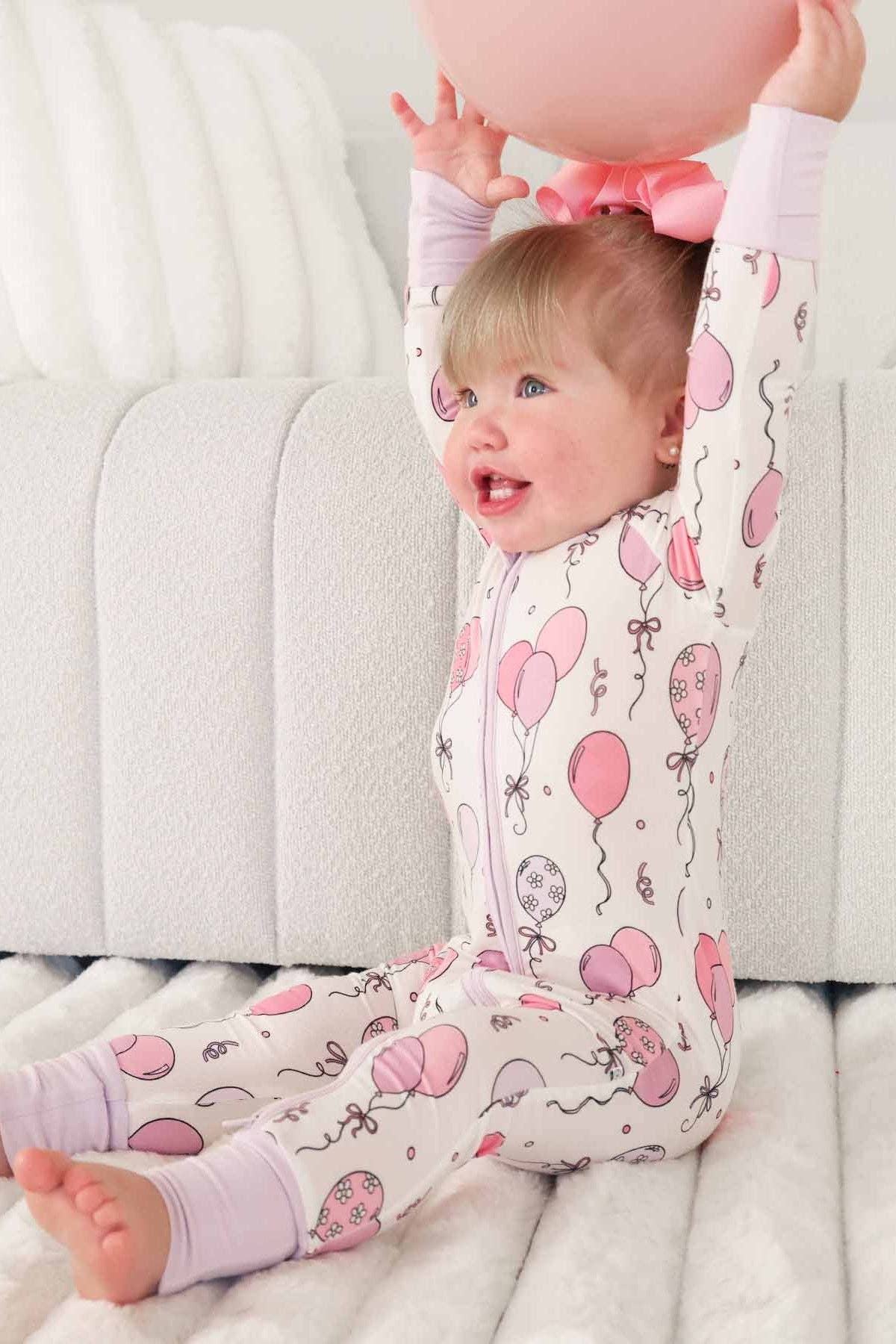 Pink Party Time Romper