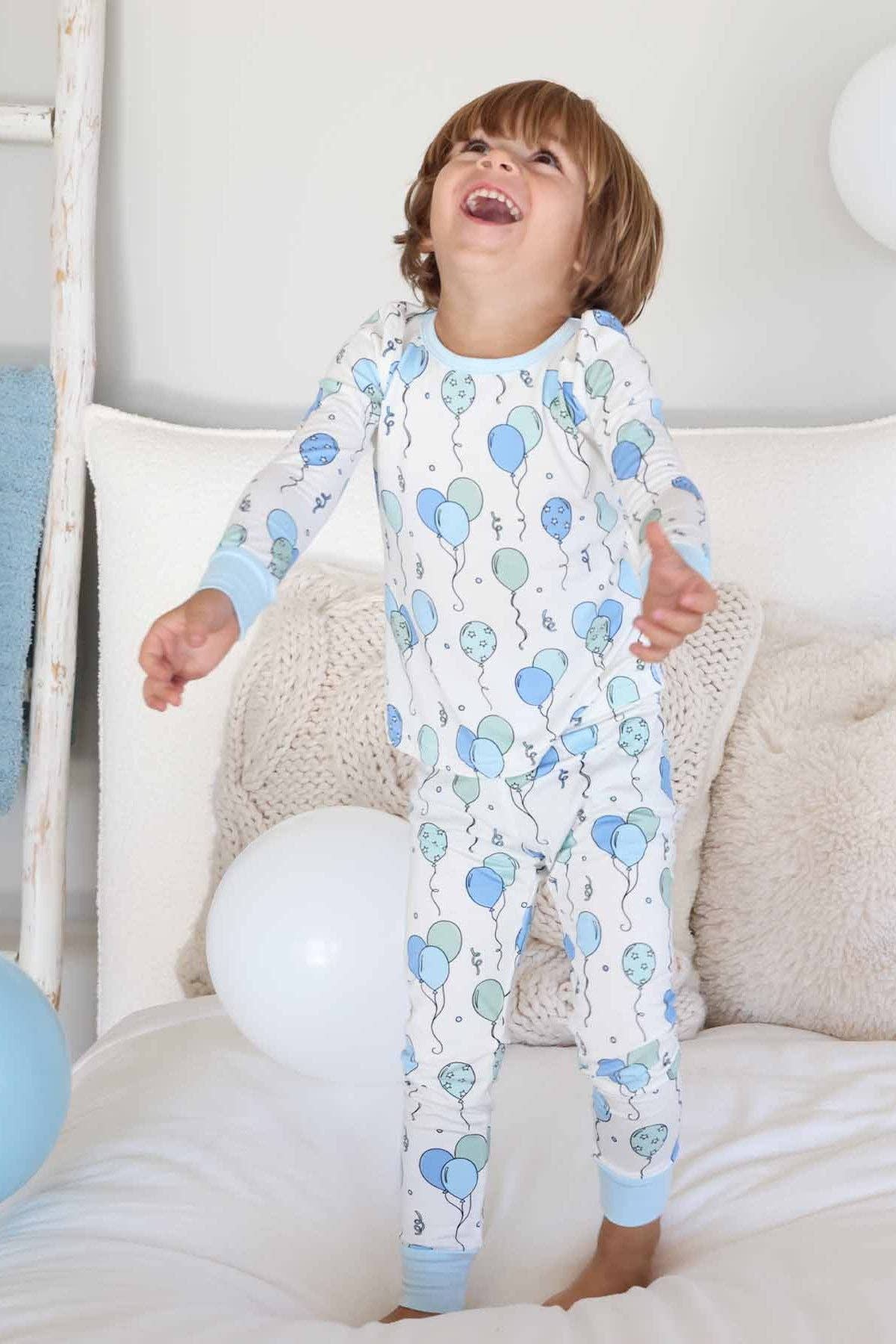 Blue Party Time Pajama