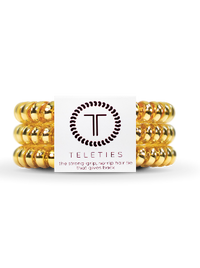 Spiral Hair Coils | Small | Sunset Gold Hair Ties