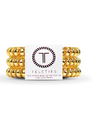 Spiral Hair Coils | Small | Sunset Gold Hair Ties