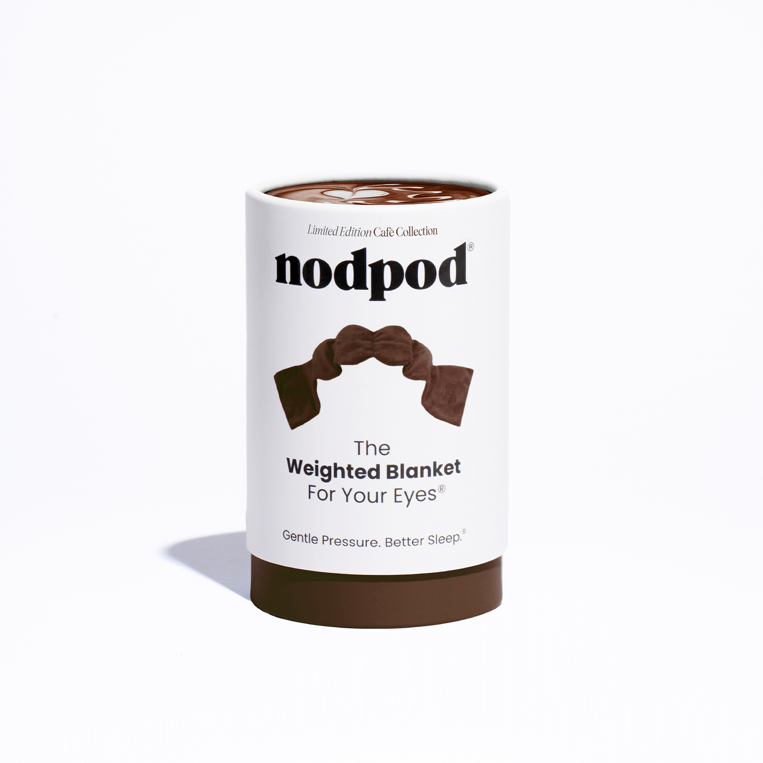 Nodpod Espresso Weighted Sleep Mask