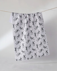 Bone Jamboree Tea Towel