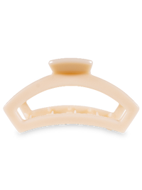 Open Hair Clip | Medium | Almond Beige