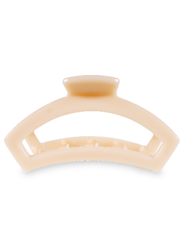 Open Hair Clip | Medium | Almond Beige