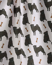 Pug Club Tea Towel