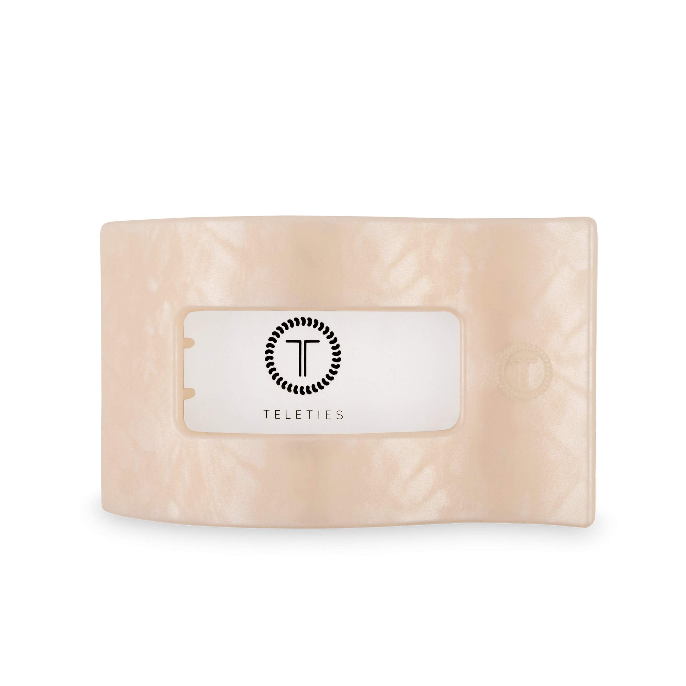 Flat Rectangle Hair Clip | Large | Soft Surf